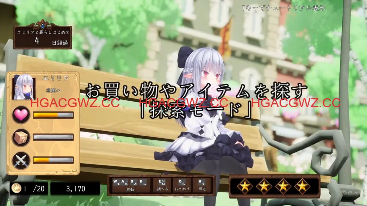 【3D/生肉/动态/CV】揉捏时间~在触摸之城与贫乳精灵一起生活吧~【PC/7G】